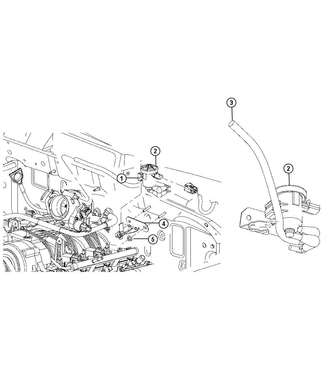 2001 Dodge Dakota Vacuum Line Diagram