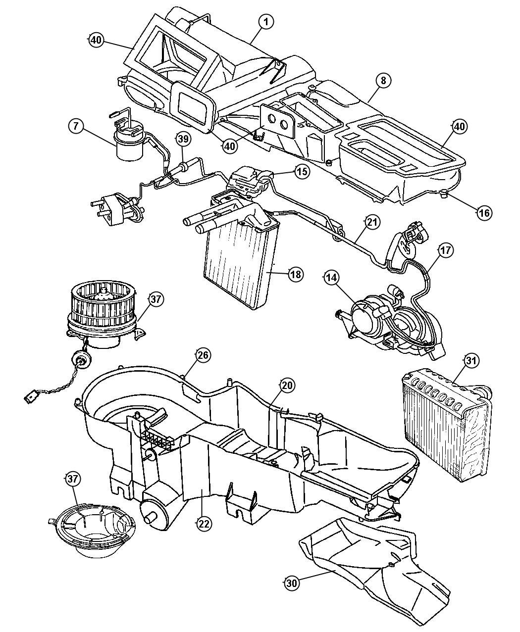 Jeep Wrangler Air Conditioning System