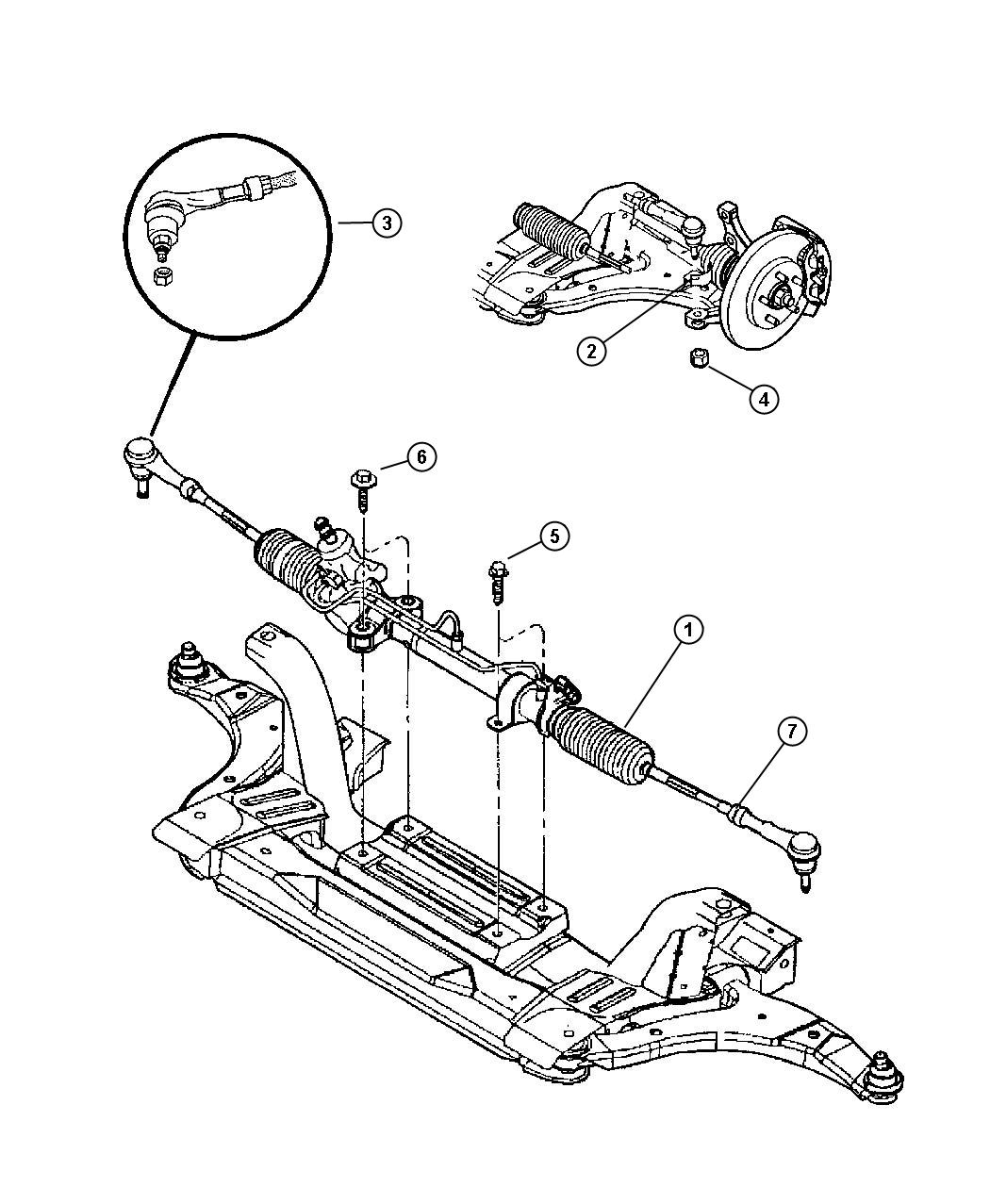 2008 jeep Patriot Switch. Power steering. [steering power rack and