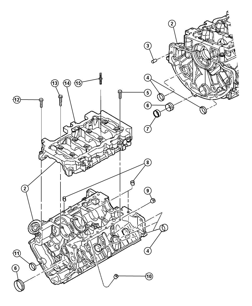 Dodge Ram 1500 Block, engine. Short, short block. Cylinder, power, tech