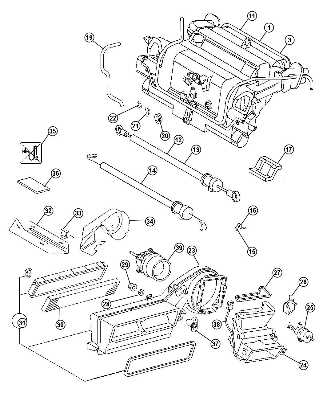 2010 jeep patriot ac control