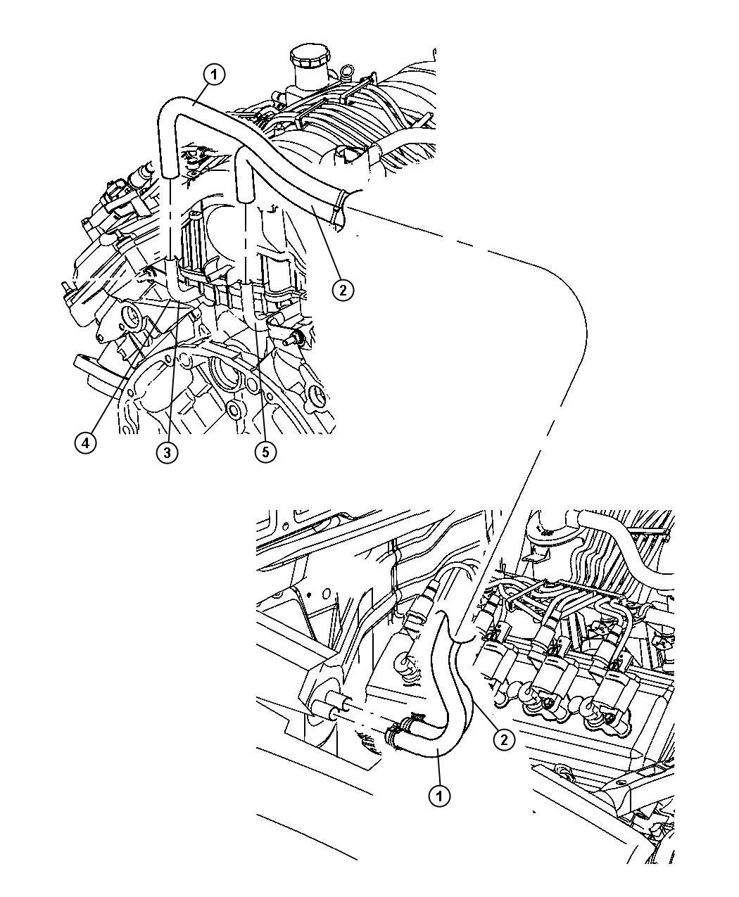 Jeep Cherokee Coolant Hose Diagram