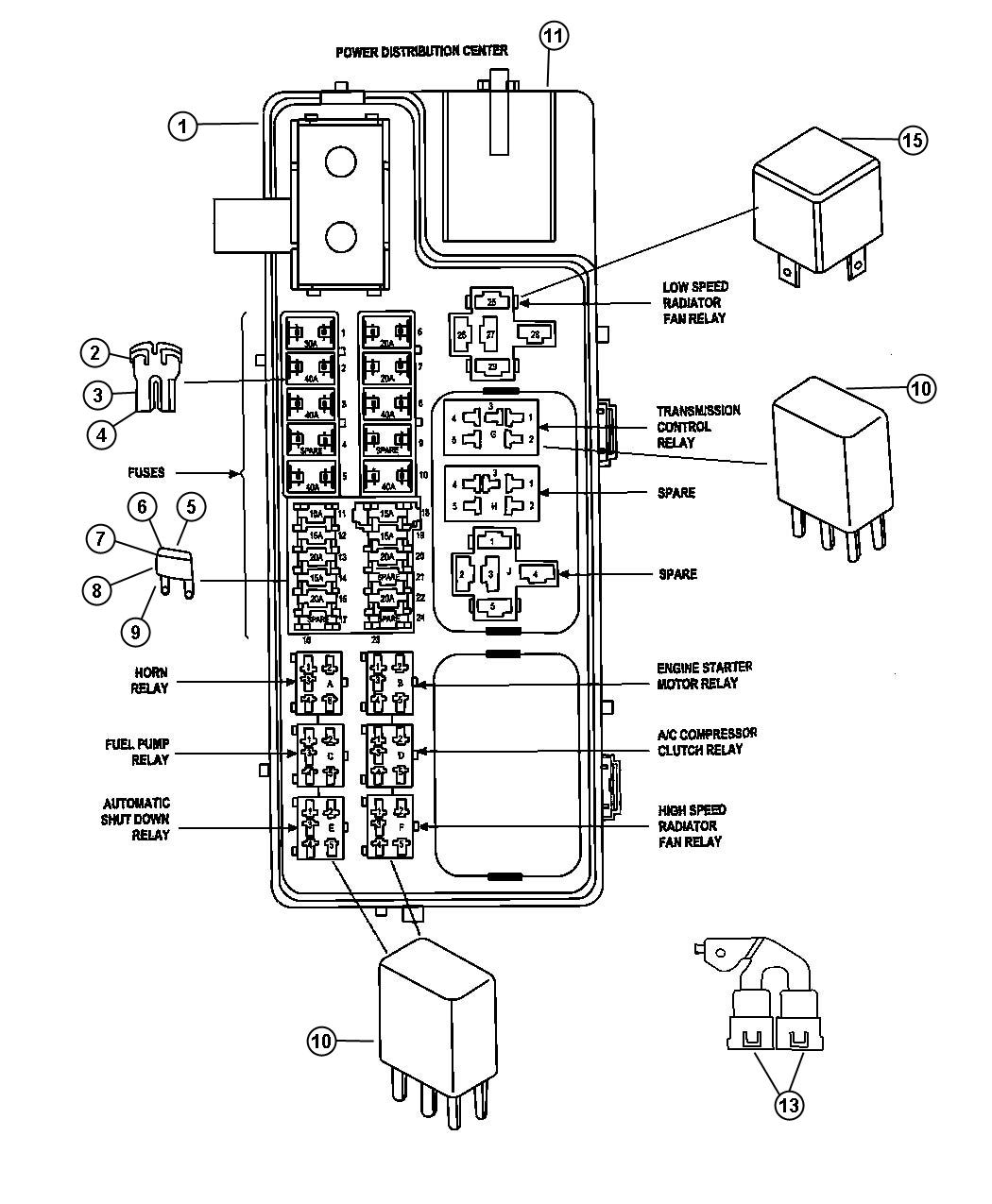 2013 Jeep Compass Wiring. Covertible top. Control module  