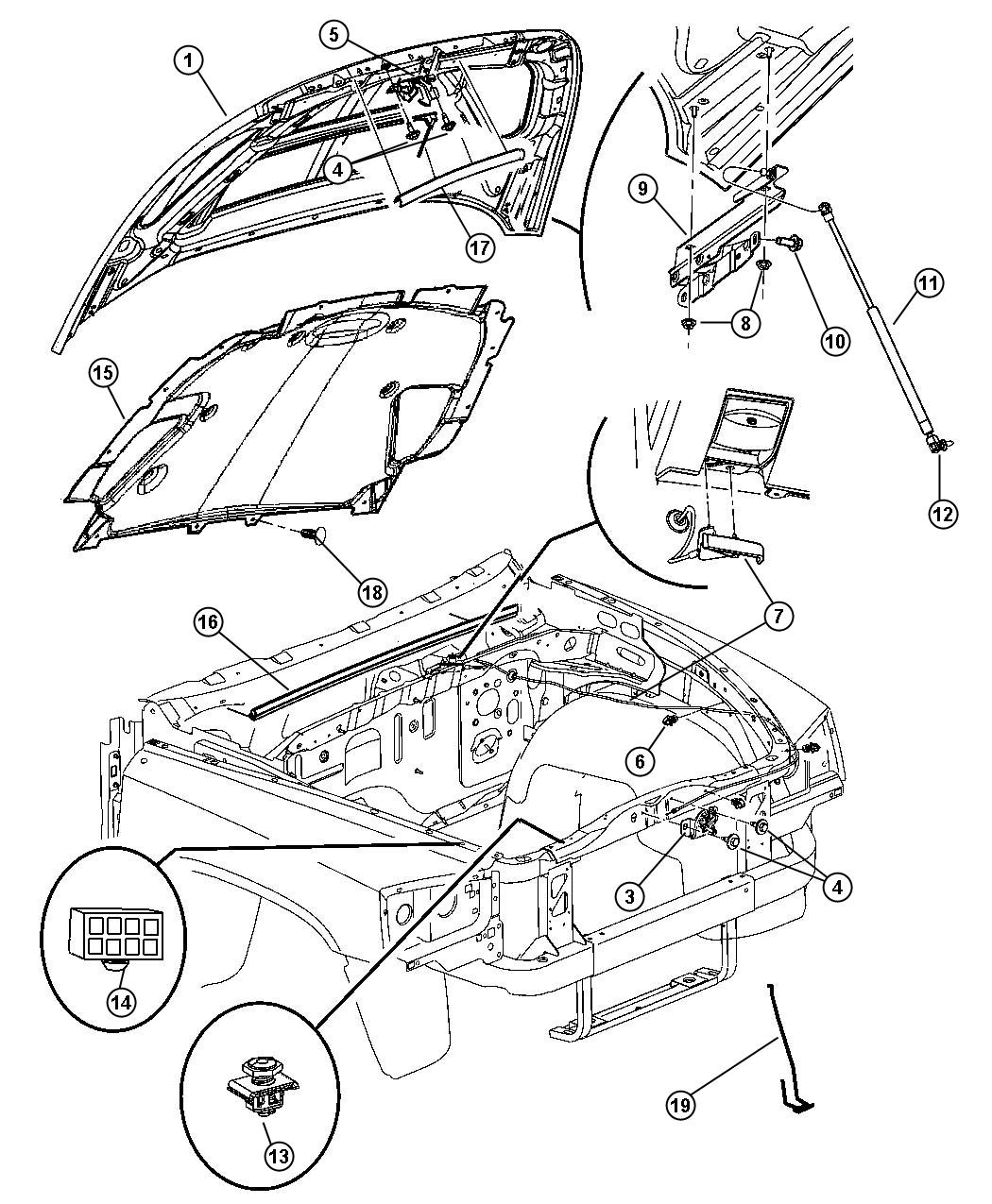 Dodge Dakota Parts Diagram