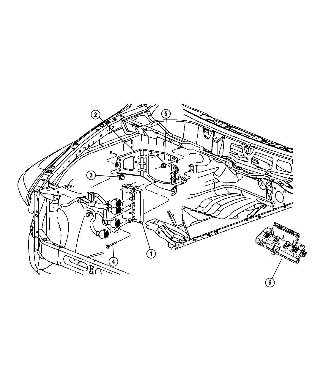 2009 Dodge Ram 3500 Module. Powertrain control. Generic. Mopar, modules ...