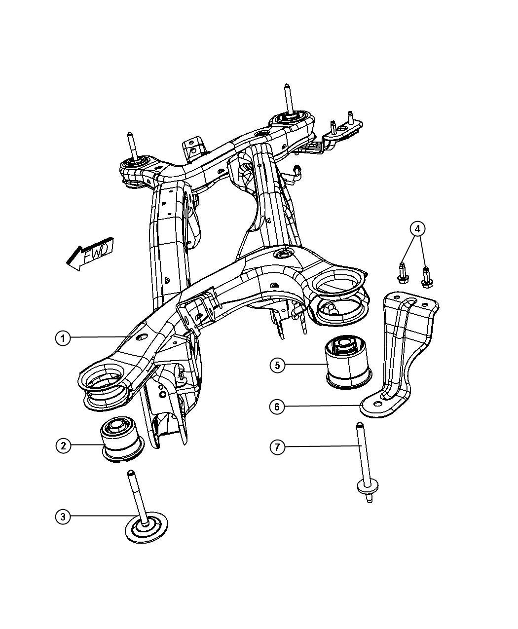 dodge-journey-crossmember-rear-suspension-up-to-12-13-2015