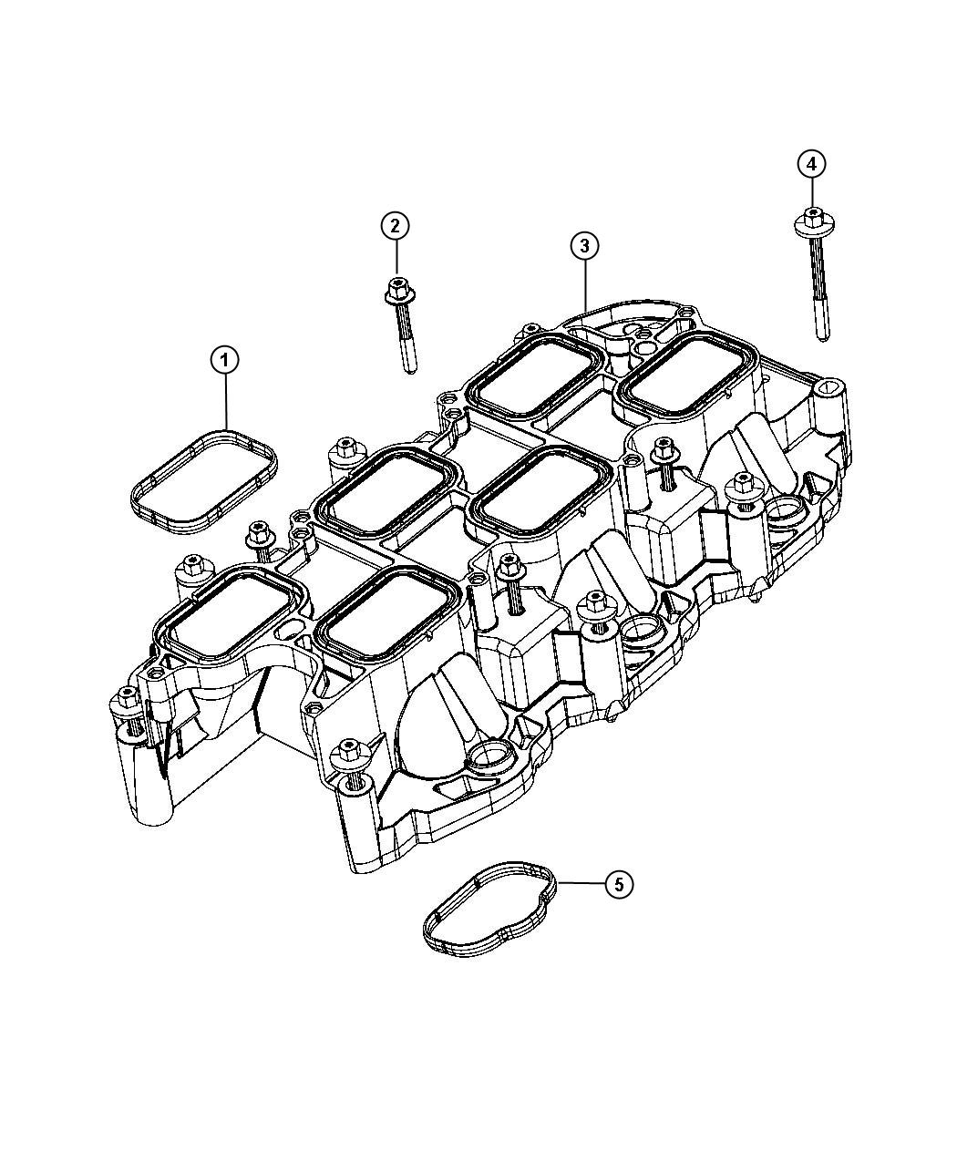 2013 dodge journey intake manifold gasket