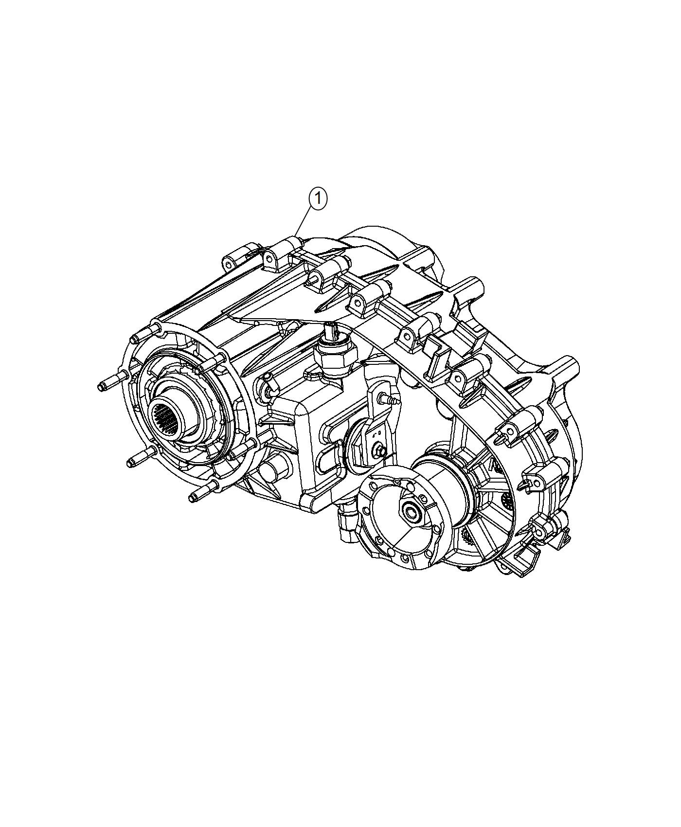 Jeep Wrangler Transfer Case Diagram