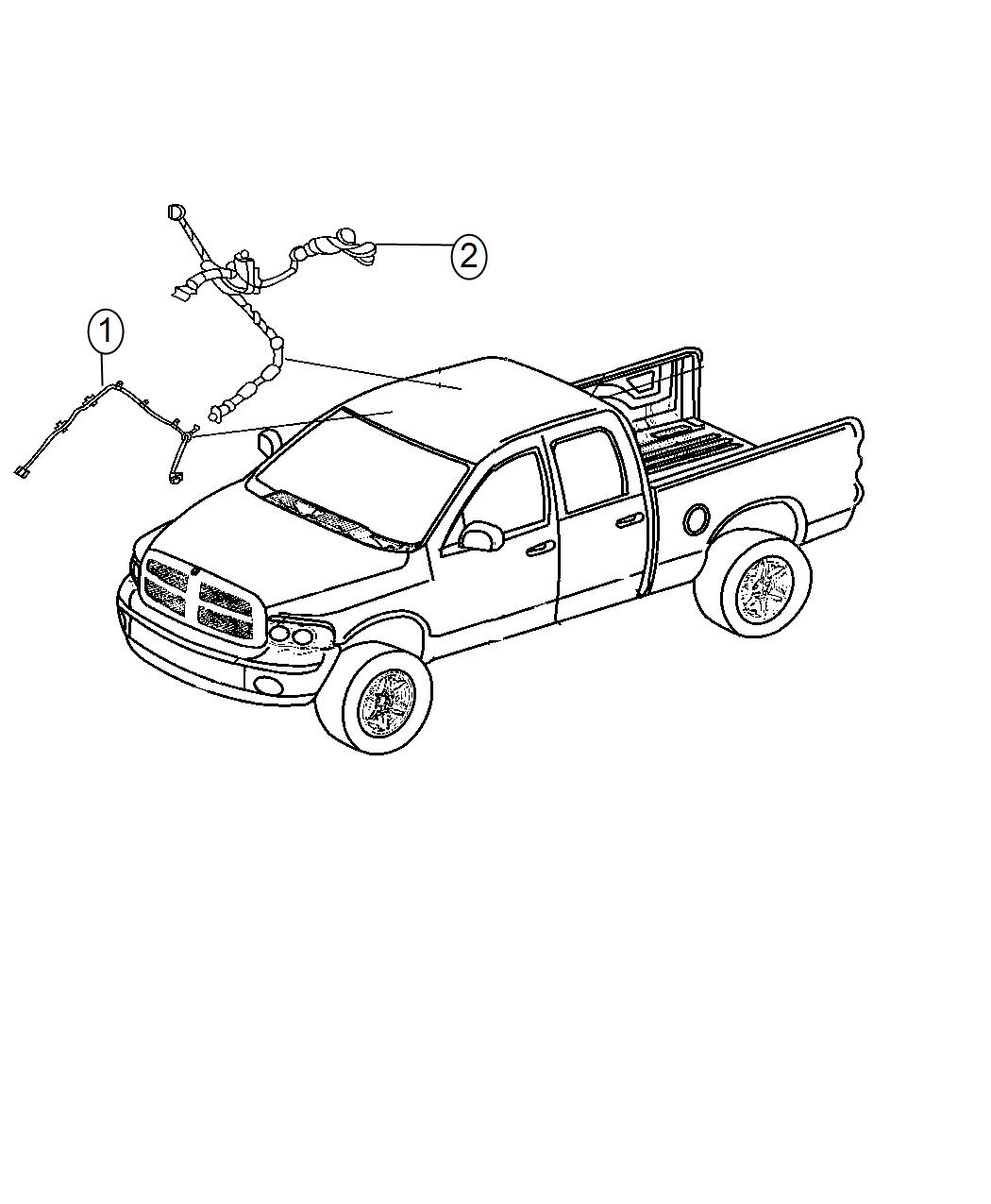 2017 Ram 1500 Wiring. Header - 68308173AB | Myrtle Beach SC