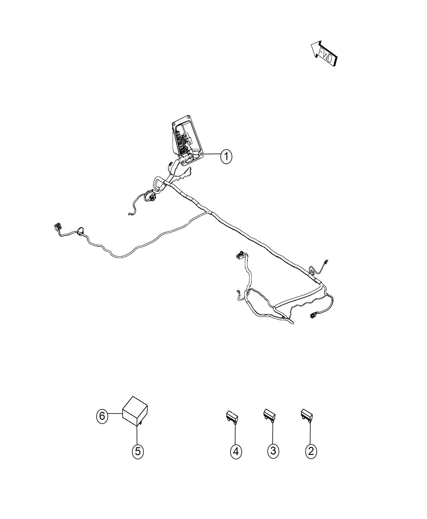 2017 Ram ProMaster Relay. Electrical. Canada, export, mexico - 06106094AA | Myrtle Beach SC