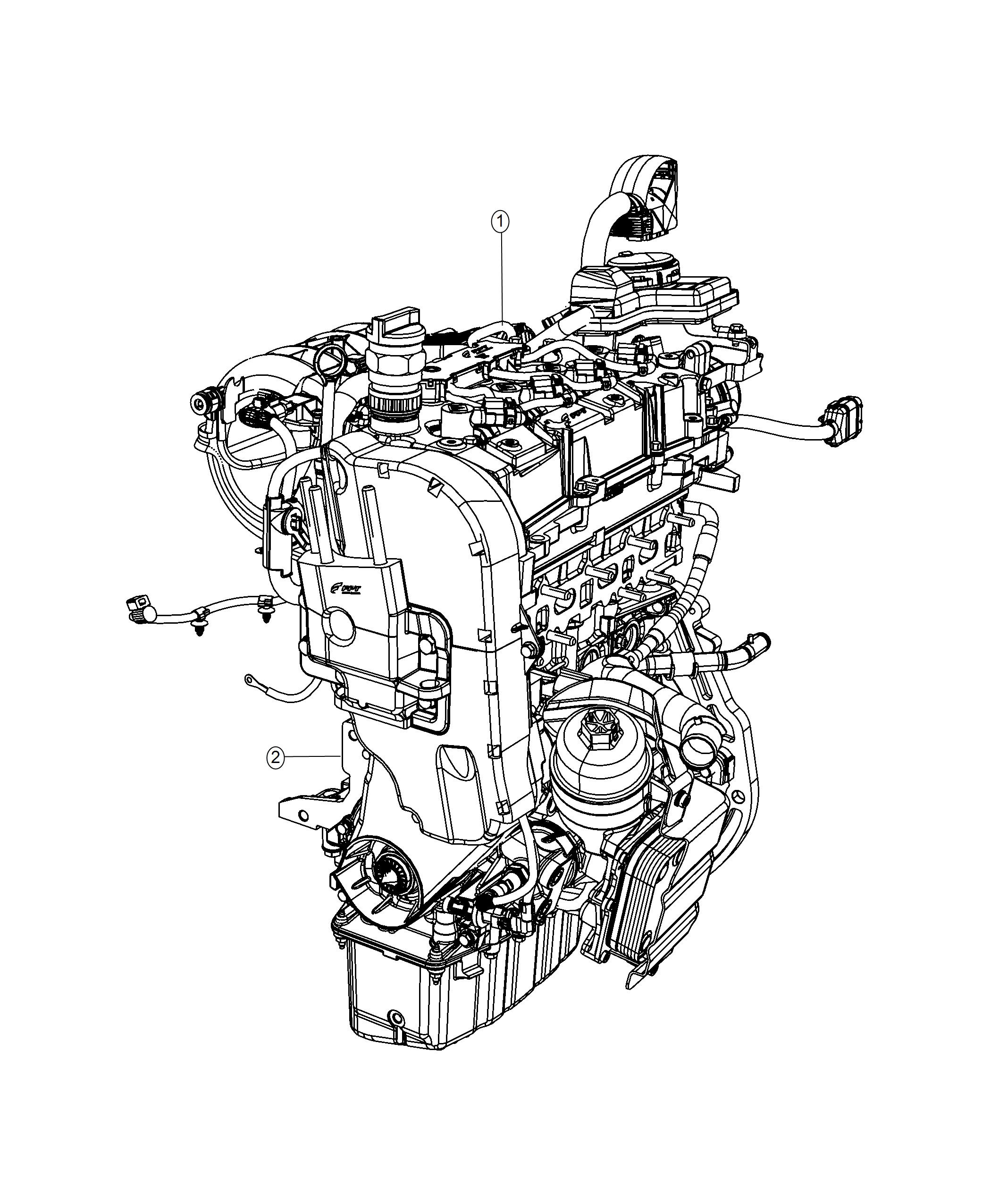 Fiat 124 Spider Engine. Long block. Turbocharged, service, mopar ...