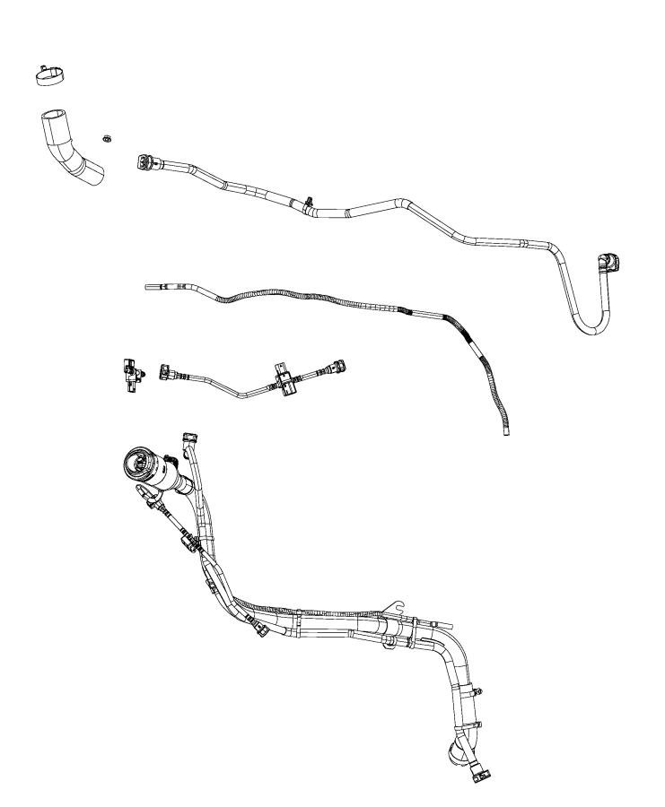 2020 chrysler Pacifica Used for SENSOR AND TUBE. Pressure. Components