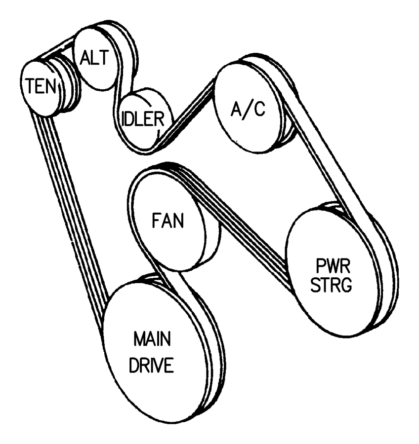 2011 dodge journey 2.4 belt diagram