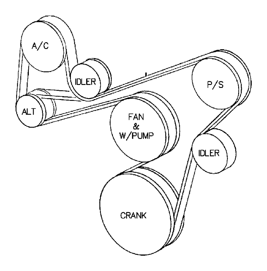 Jeep Wrangler Belt Diagram